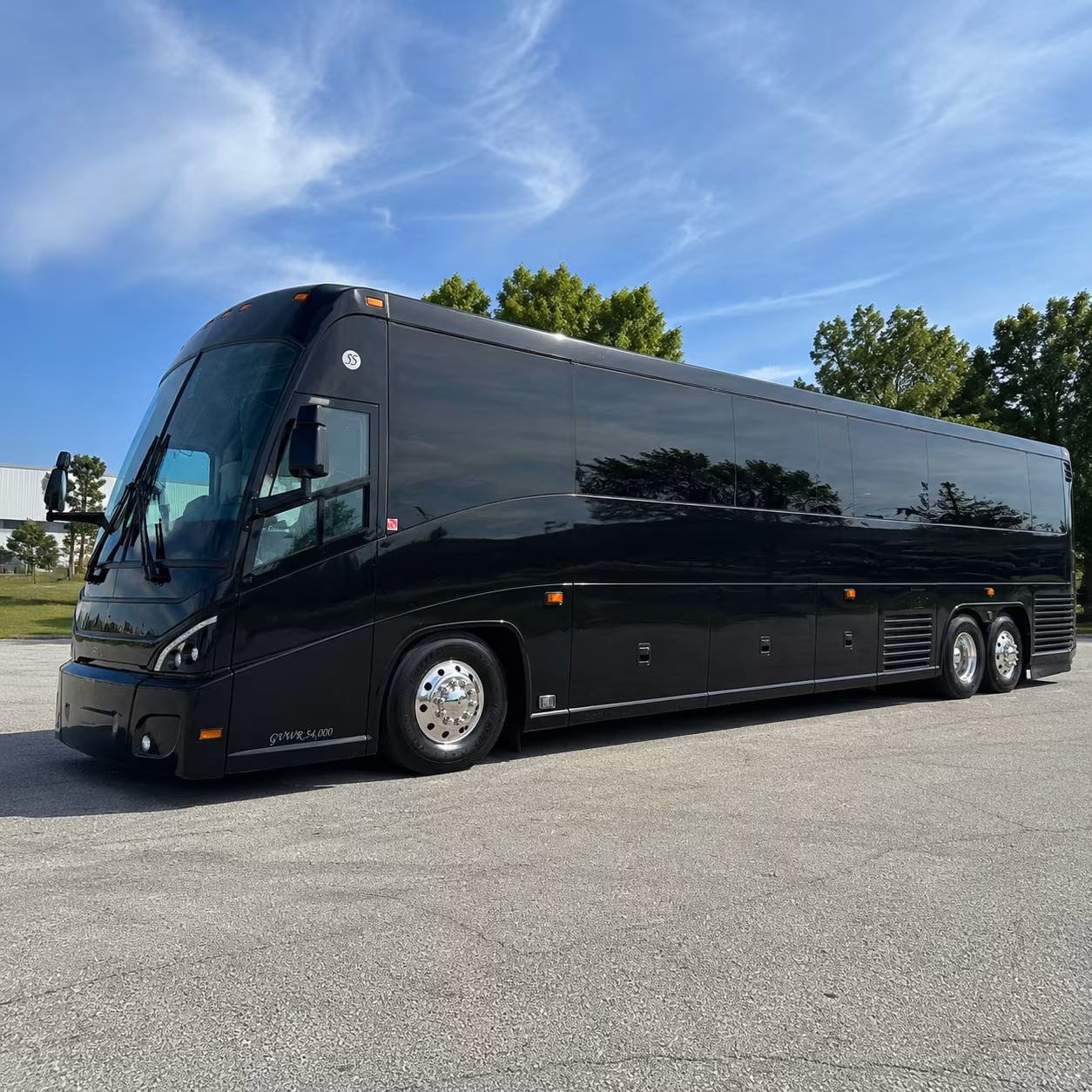 cary 47 passenger charter bus
