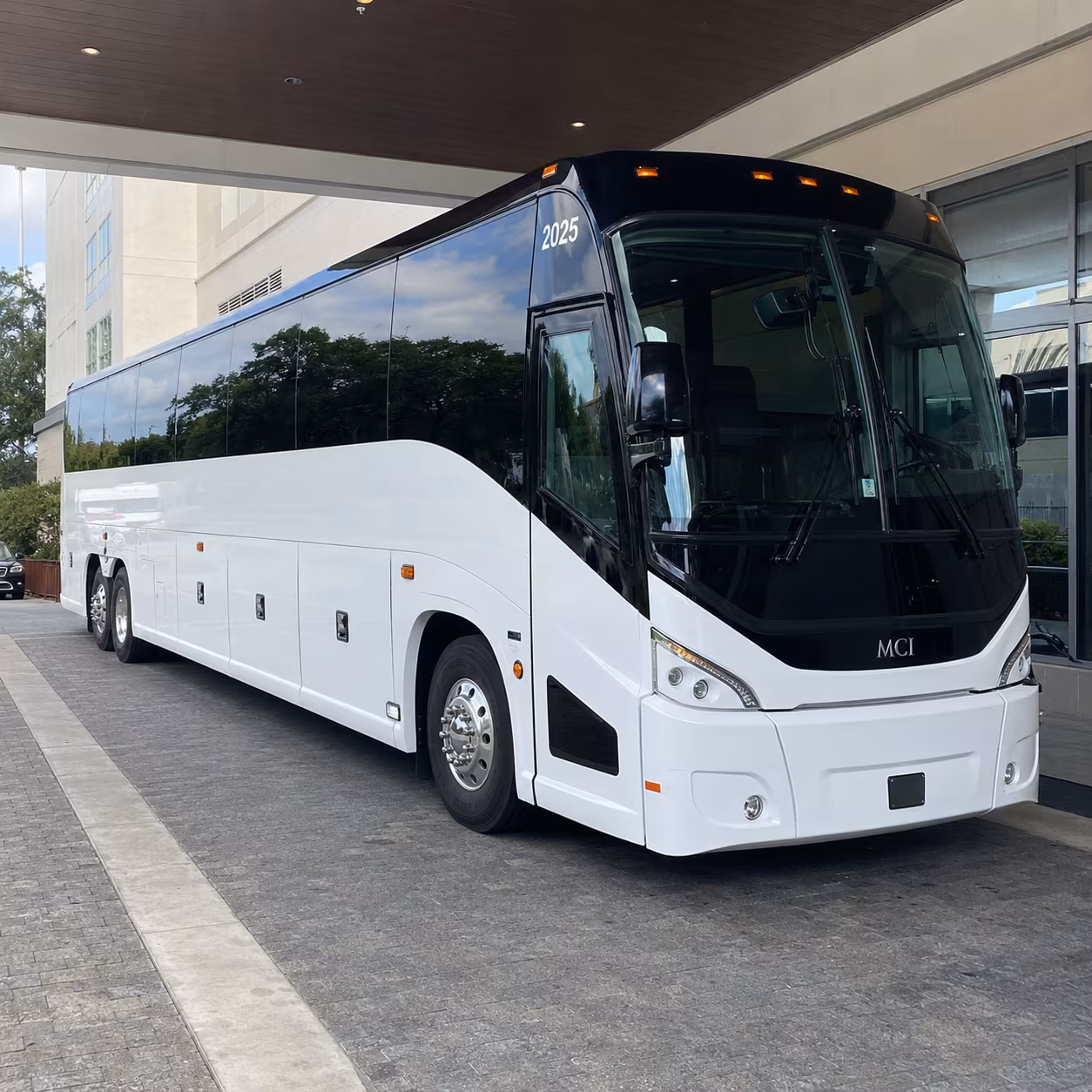 cary 54 passenger charter bus