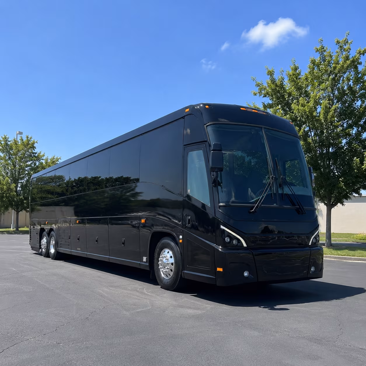 cary 56 passenger charter bus
