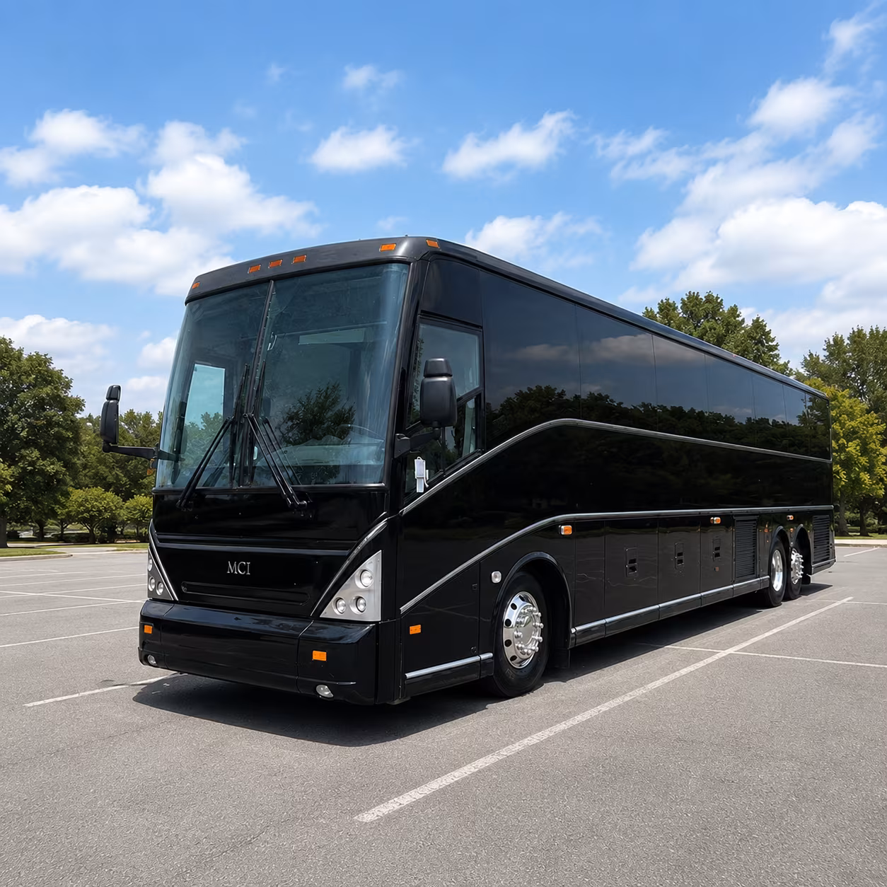 cary airport charter bus rental