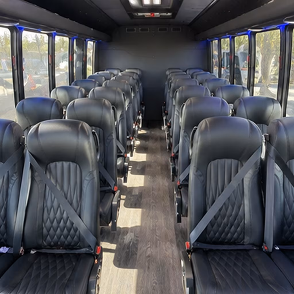 cary concert transportation onboard seating