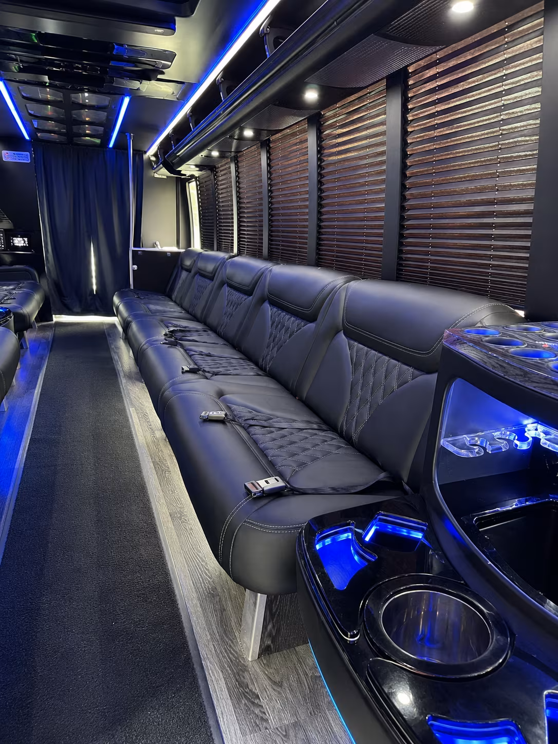 cary new years eve party bus rental