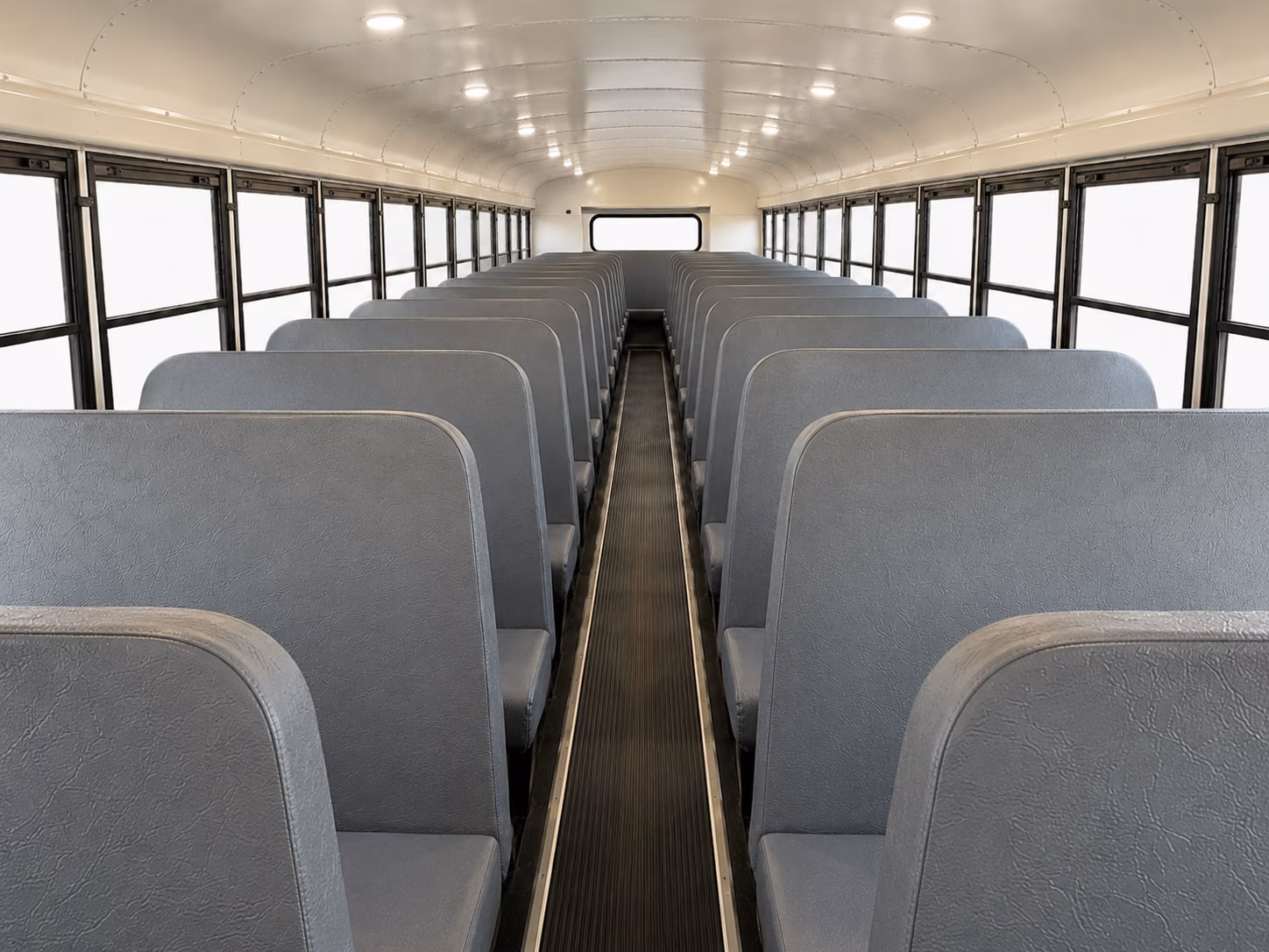 cary school bus inside
