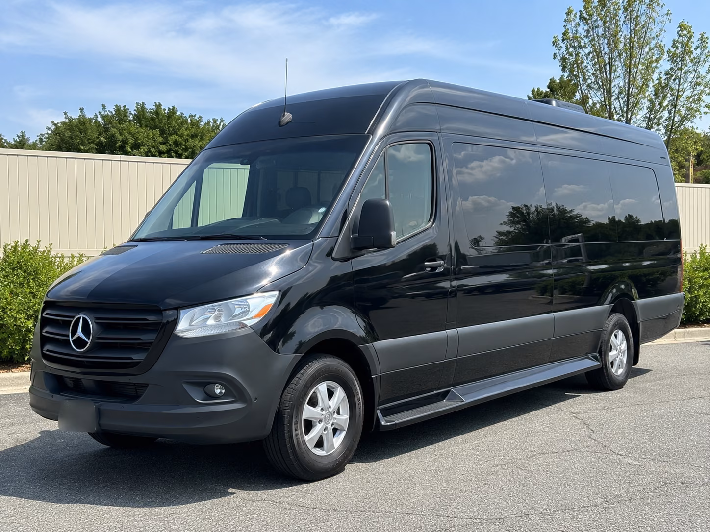 cary sprinter van with driver