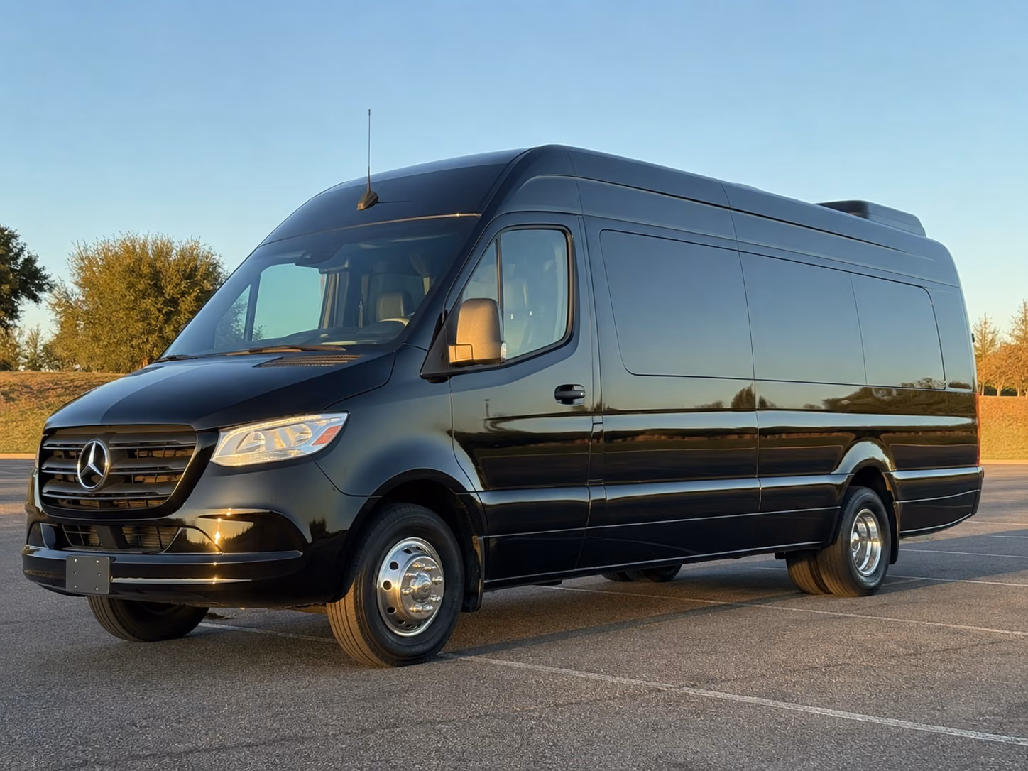 sprinter van rentals for cary bridal party transportation