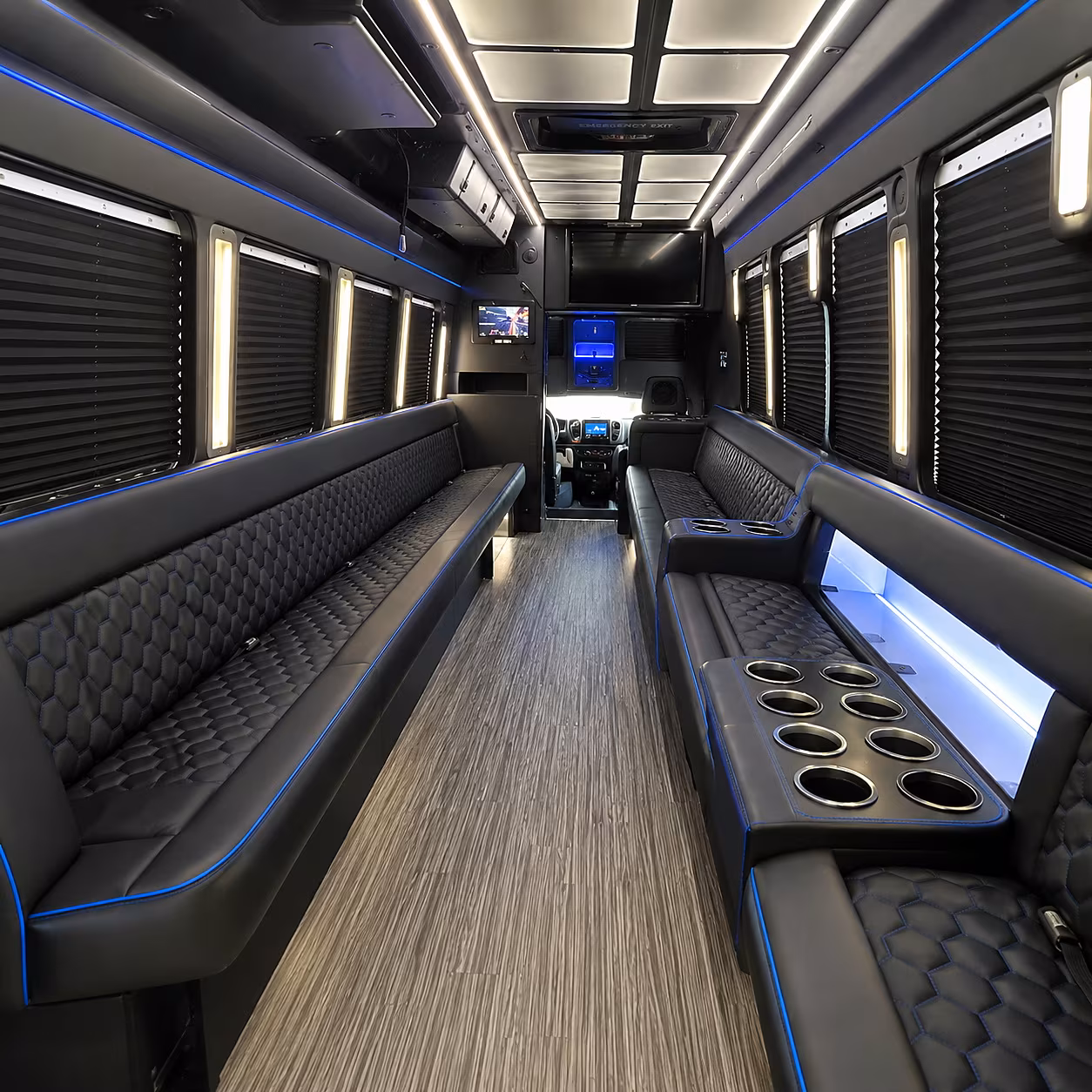 transportation buses for music festivals near cary and the triangle